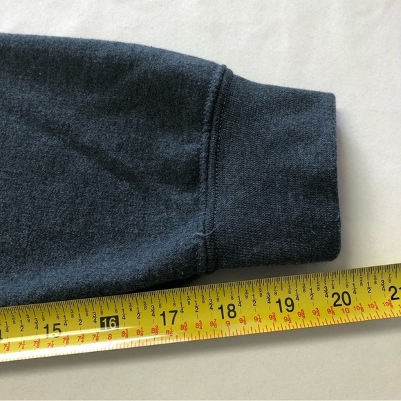 Nwot Embroidered Columbia Icefields Dark Grey Heavy Sweatshirt Unisex Size Small - Picture 7 of 10